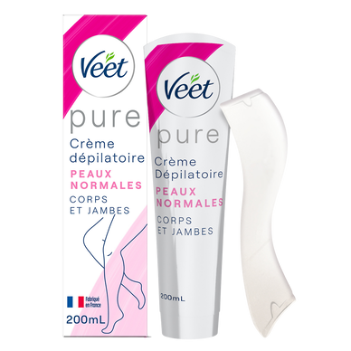Crème Dépilatoire Pure Peaux Normales Sans Odeur D'Amoniaque - VEET -200ml