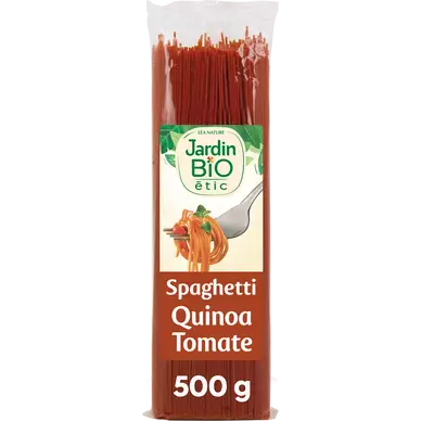 Spaghettis au quinoa et à la tomate JARDIN BIO, 500g