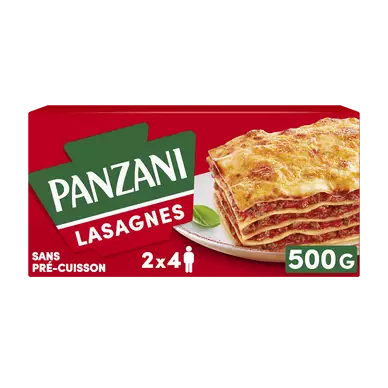 Pâtes LASAGNES PANZANI - 500g