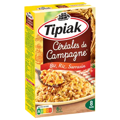 Céréales de campagne TIPIAK - 2x165g
