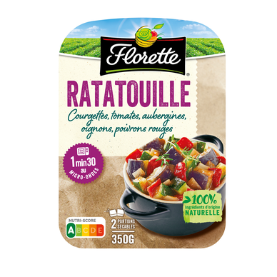 Ratatouille, FLORETTE, barquette 2 x 175g