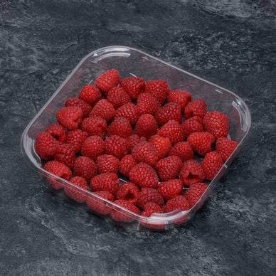 Framboise Diamond Jubilée, France, barquette 125g.