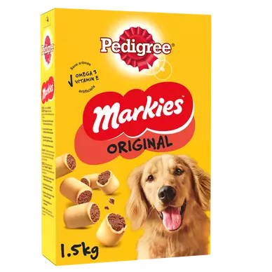 Biscuits chien Markies Original fourrés PEDIGREE - 1,5kg