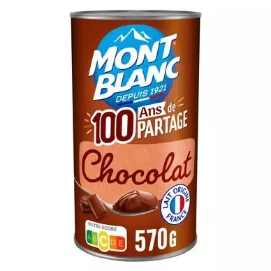 Crème dessert Boîte Chocolat MONT BLANC, 570g