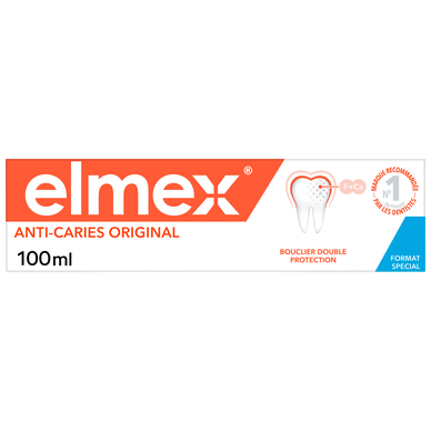 Dentifrice anti-caries original 0 colorant ELMEX 75ml