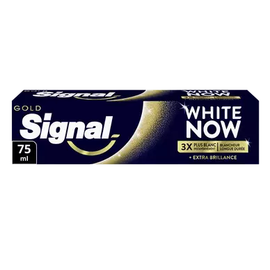 Dentifrice gold white now SIGNAL 75ml