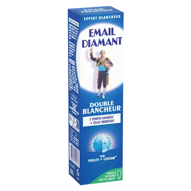 Dentifrice Double Blancheur EMAIL DIAMANT, tube de 75ml