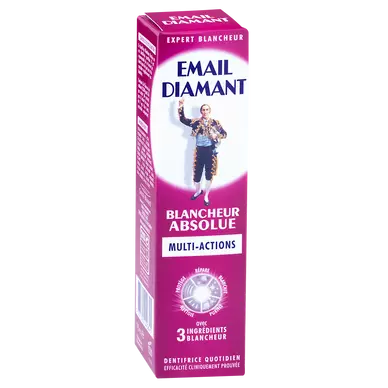 Dentifrice blancheur absolue EMAIL DIAMANT, tube de 75ml
