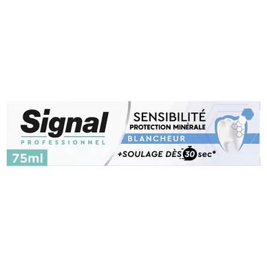 Dentifrice Sensibilité Blancheur, SIGNAL Professionnel 75ml