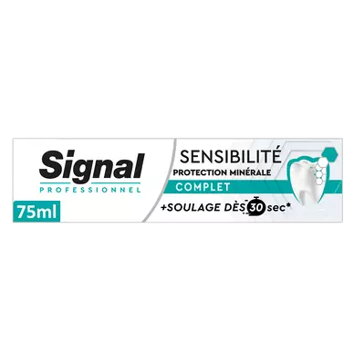 Dentifrice Sensibilité Complet, SIGNAL Professionnel, 75ml