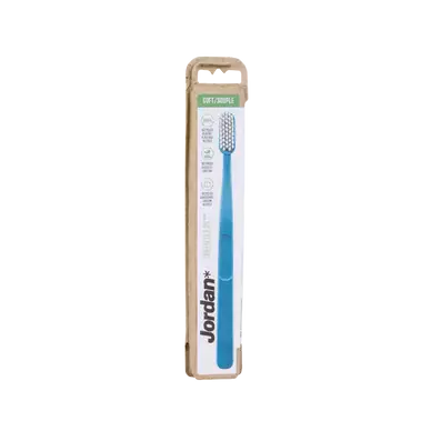 Brosse à dents adulte green clean souple JORDAN x1