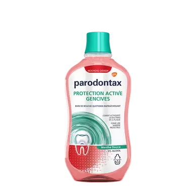 Bain de bouche menthe fraîche PARODONTAX, flacon 500ml