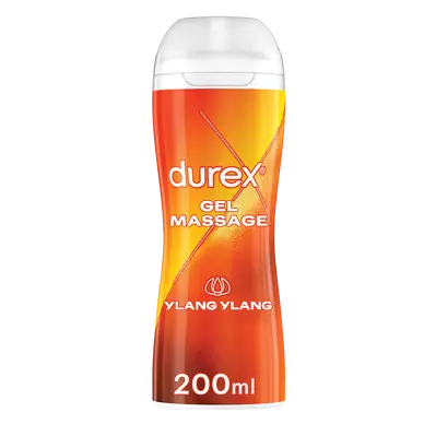 Gel Lubrifiant Intime Massage 2 En 1 Ylang-Ylang Sensuel - DUREX - 200ml