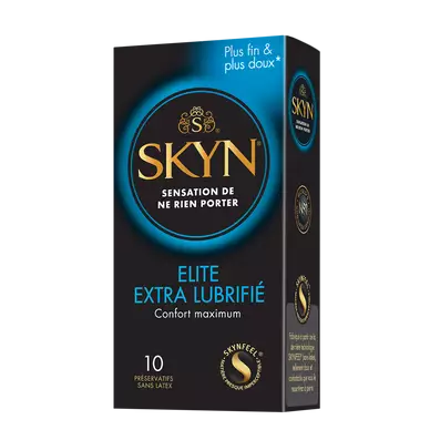 Préservatifs skyn extra lubrifié x10