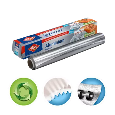 Aluminium ALBAL, rouleau de 20m