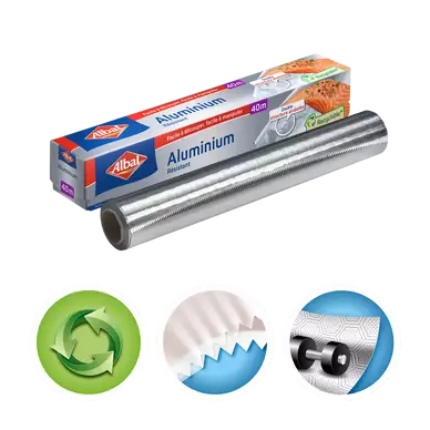Aluminium ALBAL, rouleau de 40m
