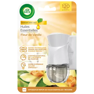 Diffuseur électrique vanille ingrédients d'origine naturelle AIR WICK19ml