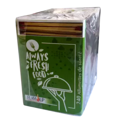 Allumettes Cuisine Pratic FLAM'UP, 3 boites de 240