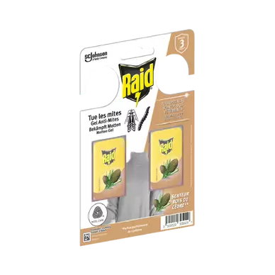 Gel anti-mites bois de Cèdre RAID x2