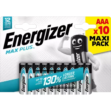 Pile ENERGIZER MAX+ ALK AAA x10