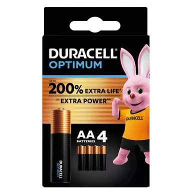 Pile Optimum LR6 AA x4 - DURACELL