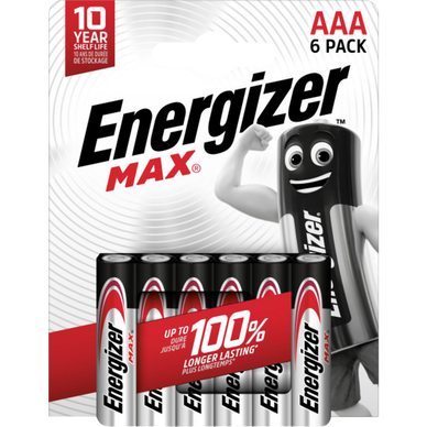 Pile Max alk AAA x6 - ENERGIZER