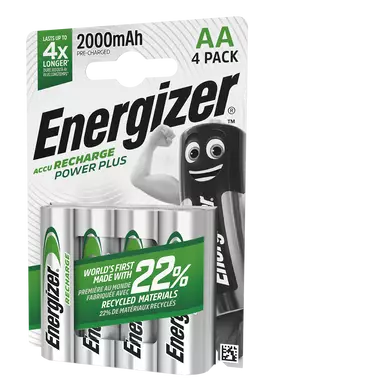 Piles prechargees power + lr6 4 unités - ENERGIZER