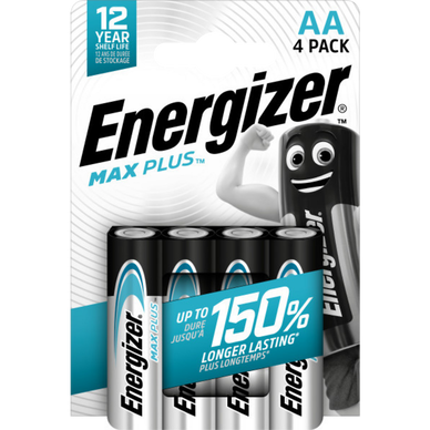 Pile alcaline ENERGIZER Max plus AA x4