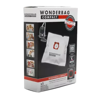 Sacs pour aspirateurs universel WB305120 - WONDERBAG