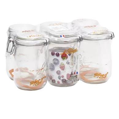 6 Bocaux 1l, 85mm - LE PARFAIT