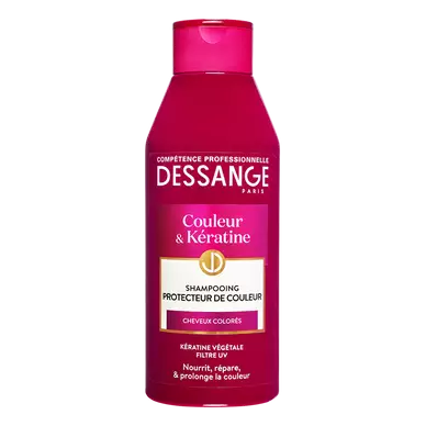 Shampooing Couleur et kératine protecteur de couleur DESSANGE Flacon 250 ml