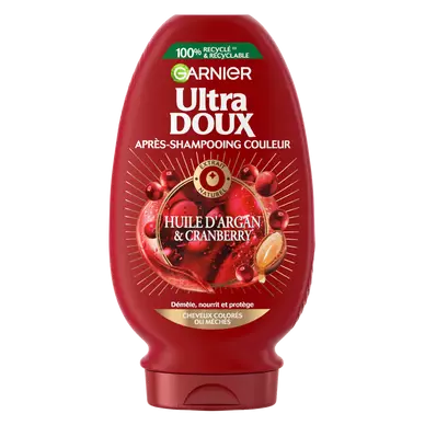 Après-Shampooing Couleur Argan et Cranberry ULTRA DOUX 250ml
