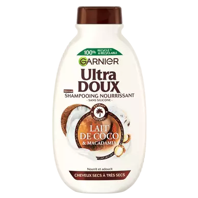 Shampooing ultra doux coco milk GARNIER 300ml