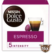 Café capsules NESCAFE Espresso N°5 - Colombie - compatible DOLCE GUSTO - x16