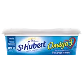 Matière grasse allégée à tartiner 1/2 sel 52%MG ST HUBERT Oméga 3 enrichie en vitamine b1 255g