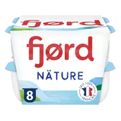 Yaourt crémeux nature FJORD - 8x125g