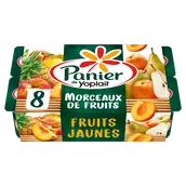 Yaourt aux fruits jaunes PANIER DE YOPLAIT - 8x125g