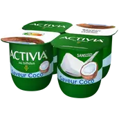 Yaourt coco bifidus ACTIVIA - 4x125g