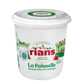 Fromage Blanc Faisselle nature RIANS - Pot de 1kg