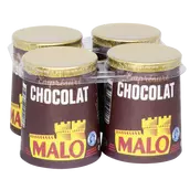 Emprésuré au chocolat, MALO, 4 pots de 125g