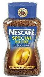 Nescafé Café soluble décaféiné Spécial Filtre 200 g