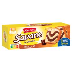 Gâteau marbré SAVANE chocolat familial BROSSARD, 310g