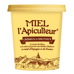 Miel de nos terroirs crèmeux MIEL L'APICULTEUR, 500g