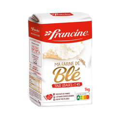 Farine de blé T45 FRANCINE, 1kg