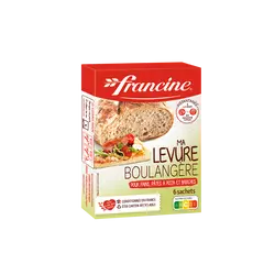 Levure boulangère spéciale pain FRANCINE, 30g