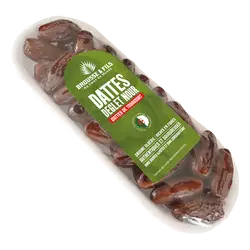 Datte Deglet Nour, avec noyaux, BROUSSE, ravier 250g