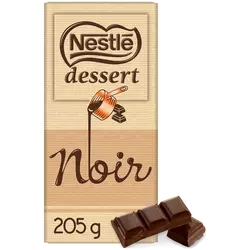 Chocolat noir pâtissier NESTLE DESSERT - Tablette 205g