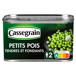 Petits pois CASSEGRAIN - Boîte 280g