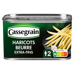 Haricots beurre CASSEGRAIN - Boîte 220g