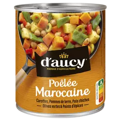 Poêlée marocaine D'AUCY - Boîte 580g 4/4